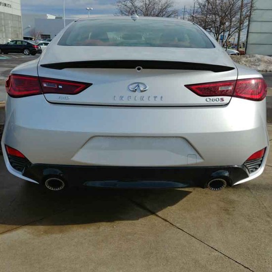 Infiniti Q60 Factory Style Flush Mount Rear Deck Spoiler